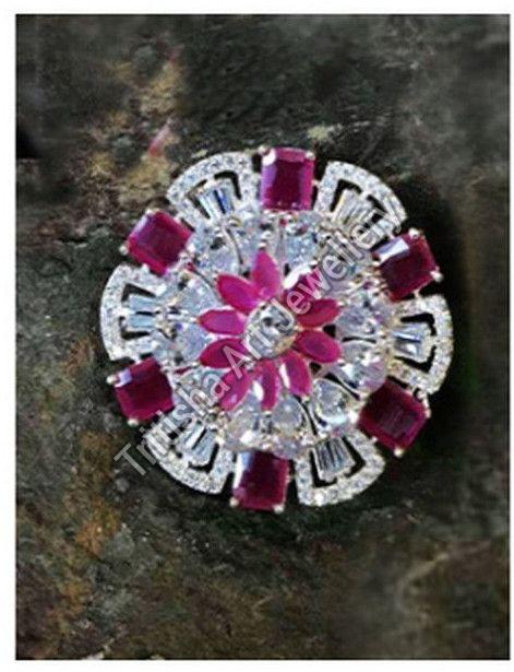 Pearl Embedded Designer Ring