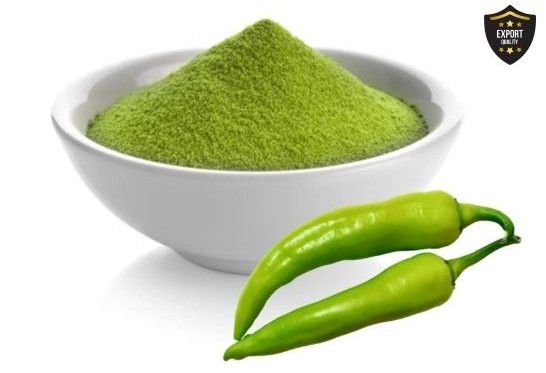 Dehydrated Green Chili Powder