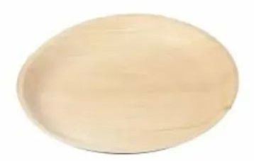 8 Inch Areca Leaf Round Plate