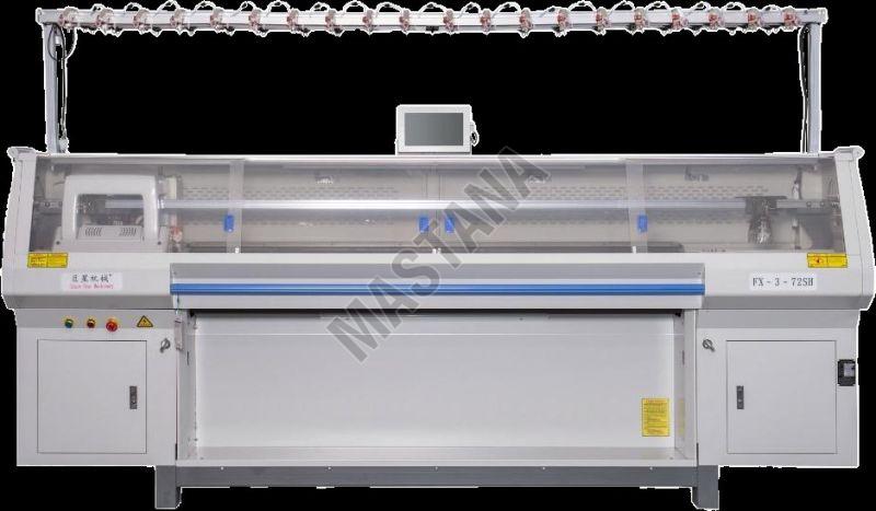 MASTANA COMPUTERIZED 3 System Fully Fashion Pressure Foot High Speed FLAT KNITTINGMACHINE