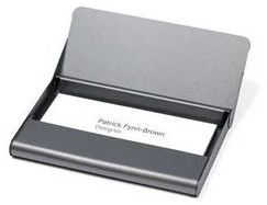 Steel Visiting Card Holder