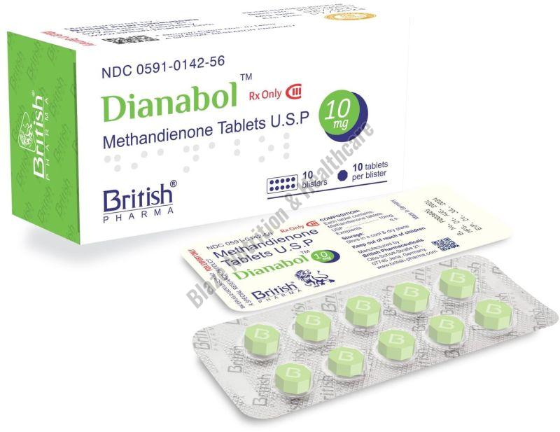 British Pharma Dianabol Tablets