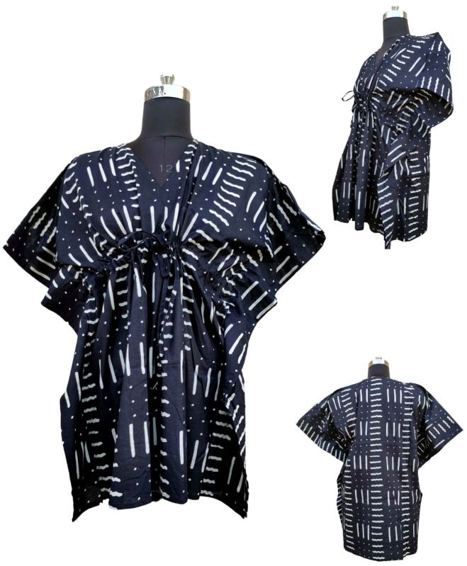 Printed Kaftan Dress