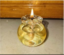 Borosilicate Glass Modak Diya