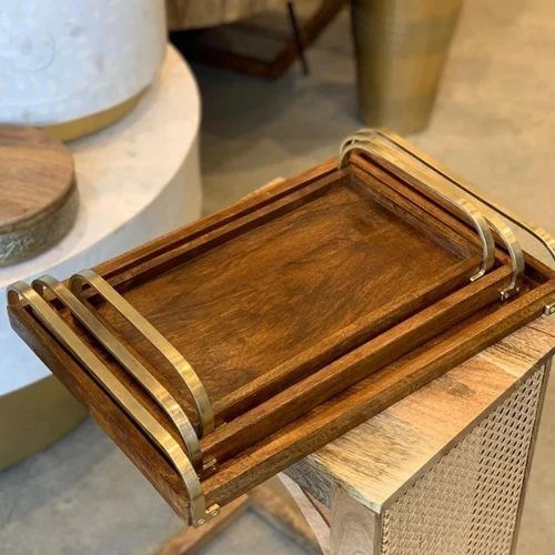 Rectangle Wooden Serving Tray