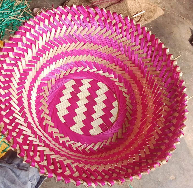 Eco-Friendly Handcrafted Bamboo Multipurpose Basket