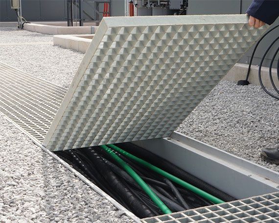 FRP Grating Trench Cover