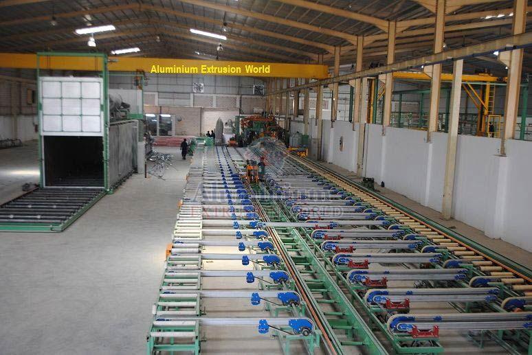 Installation of Aluminium Extrusion Plant