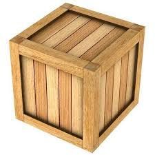 Brown Wooden Storage Box