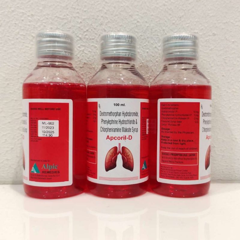 Dextromethorphan Hydrobromide, Phenylephrine Hydrochloride, Chlorpheniramine Maleate Syrup