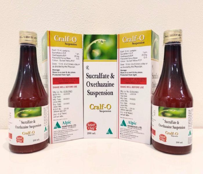 Sucralfate & Oxethazaine Suspension