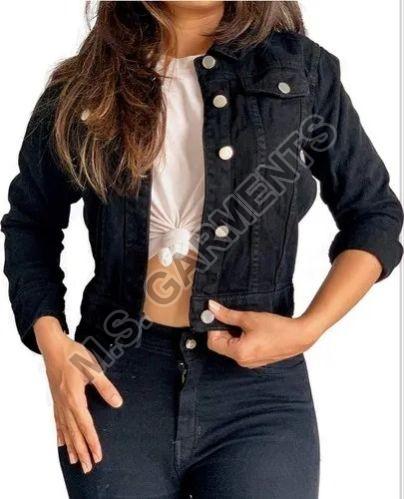 Full Sleeve Ladies Denim Jacket