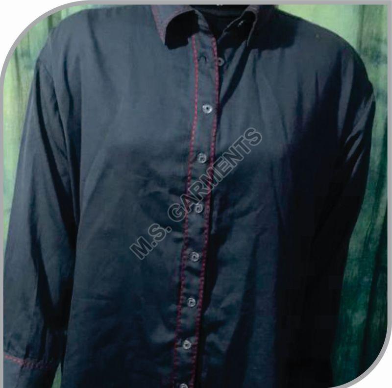 Ladies Woven Cotton Shirt