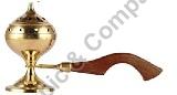 Brass Loban Burner With Handle