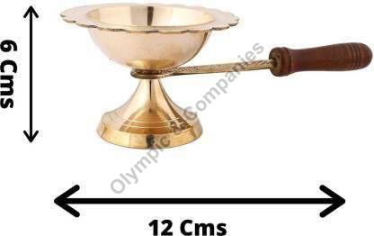 Brass Dhoop Diya