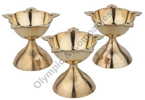 Brass Diya Set