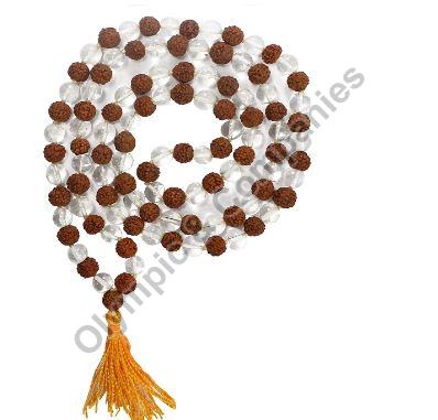 Sphatik Rudraksha Jaap Mala