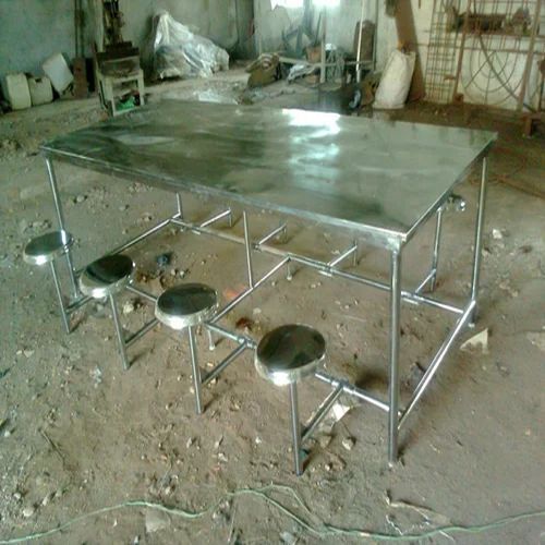 Stainless Steel Canteen Table