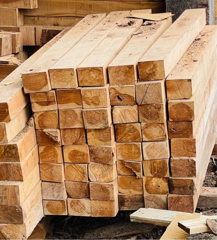 Rectangular Teak Wood Cut Piece