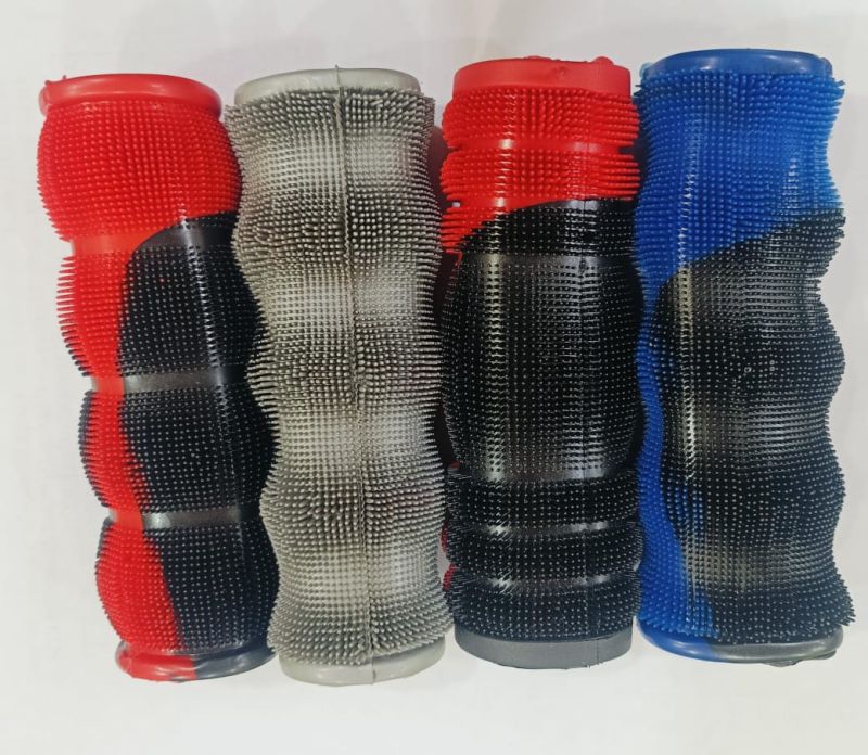 Multicolor Damru Bike Handle Grip Cover