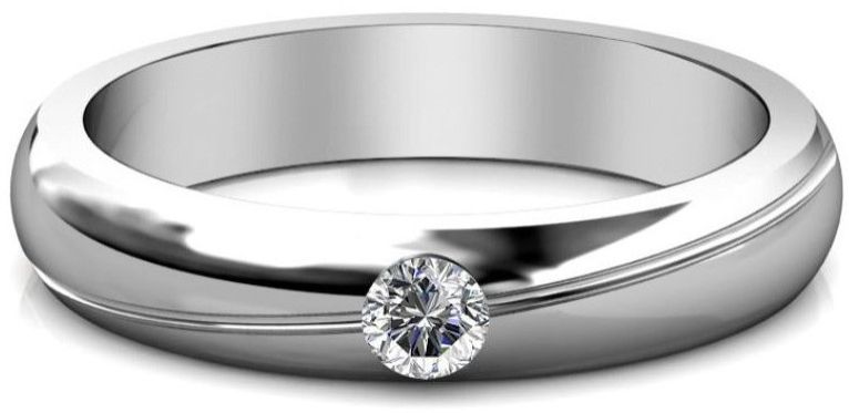 Mens Round Classy Diamond Ring