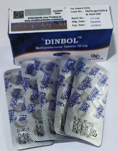 Dinbol Methandienone 10mg Tablets