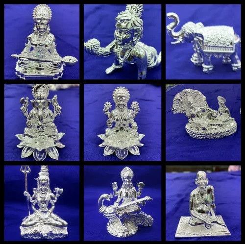 Silver God Idols