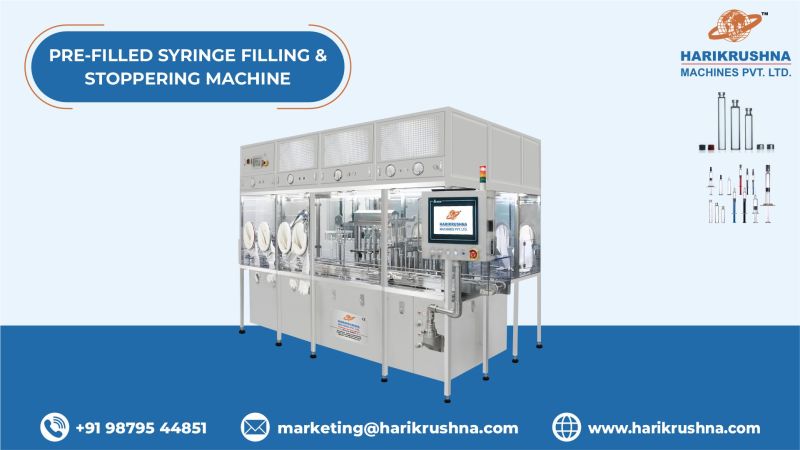 Pre-Filled Syringe Filling &amp; Stoppering Machine