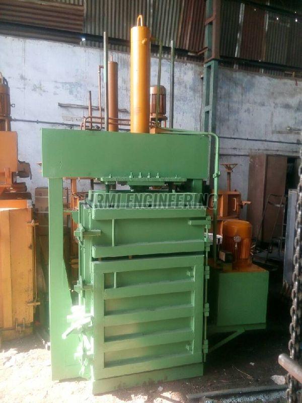 Semi Automatic Paper Baling Press Machine