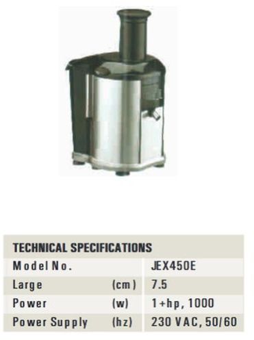 Heavy Duty Juice Extractor
