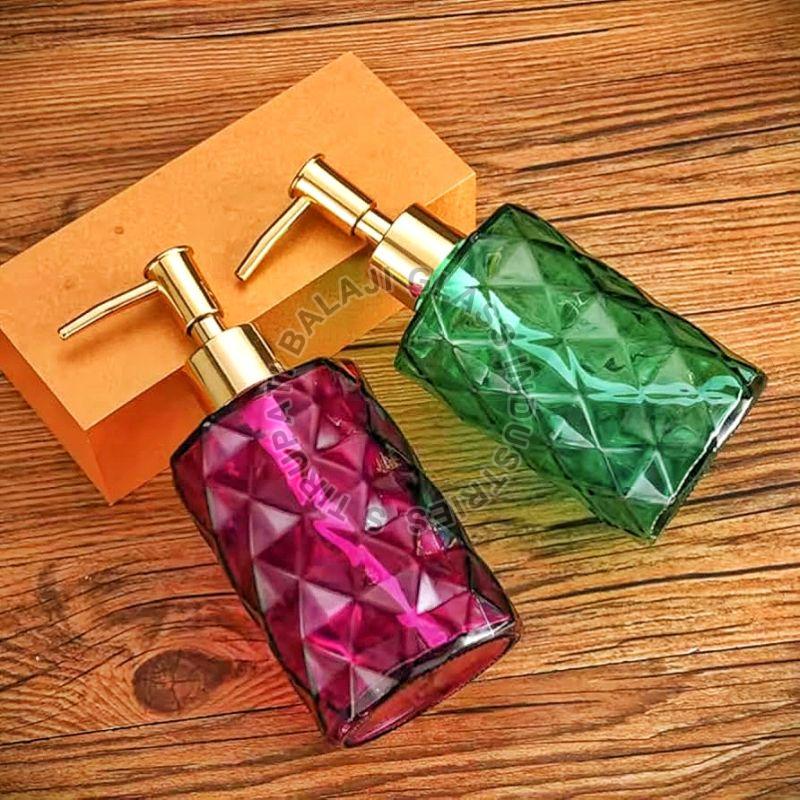 Designer Glass Soap Dispenser