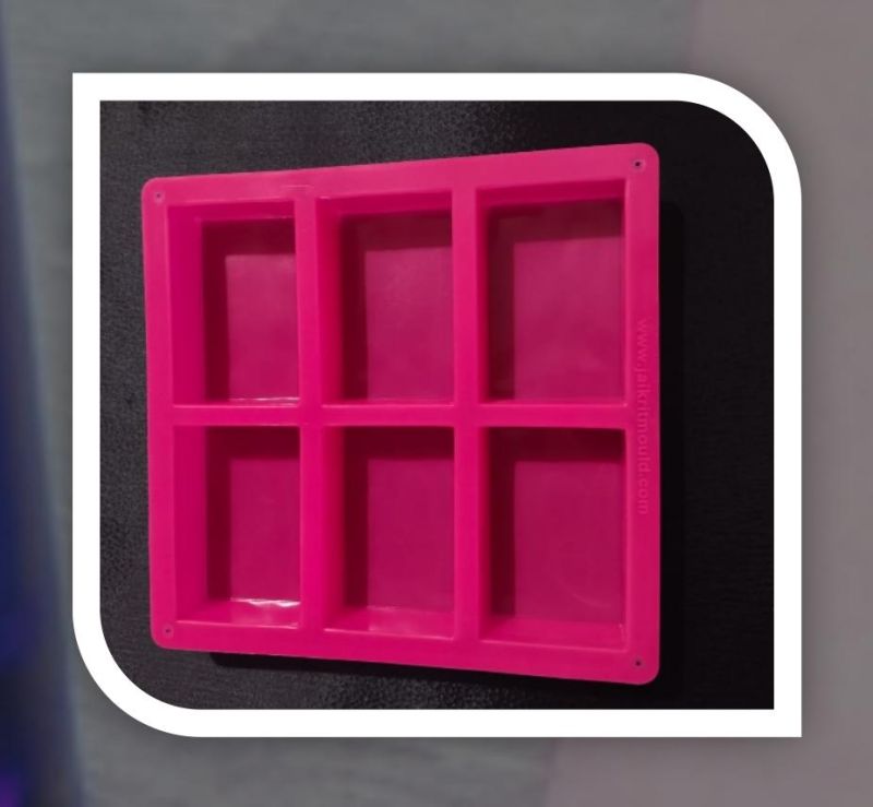 120 Gram Rectangle Silicon Soap Mould