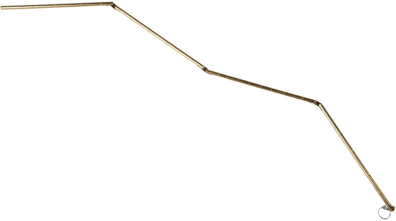 Impa 370309 Brass Sounding Rod &ndash; 1 Meter Measuring Stick for Liquid Depth Reading