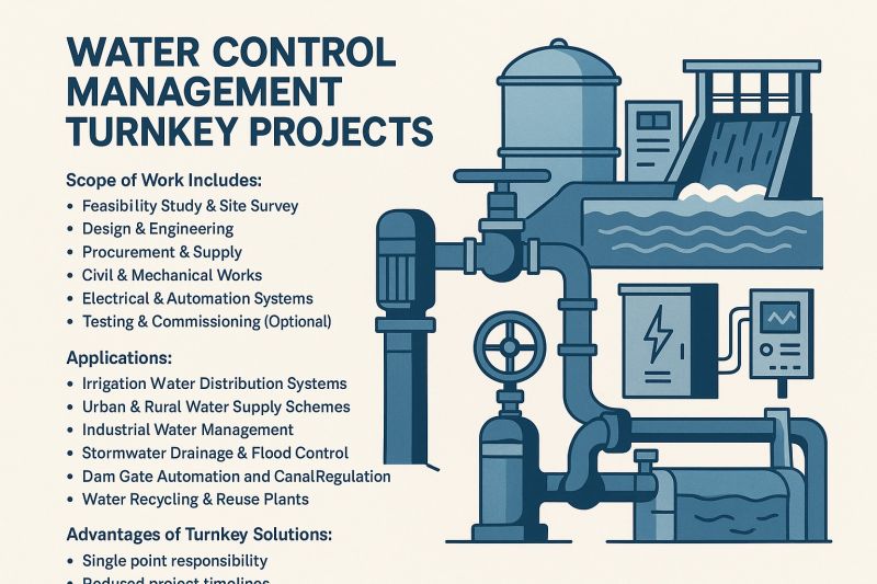 Water Control Management Turnkey Projects