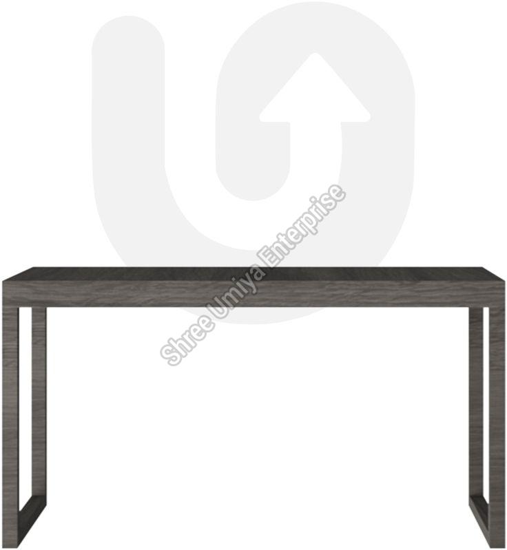 Desk With Metal Stand