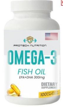 Protech Nutrition Omega 3 Fish Oil for Supports Cardiovascular