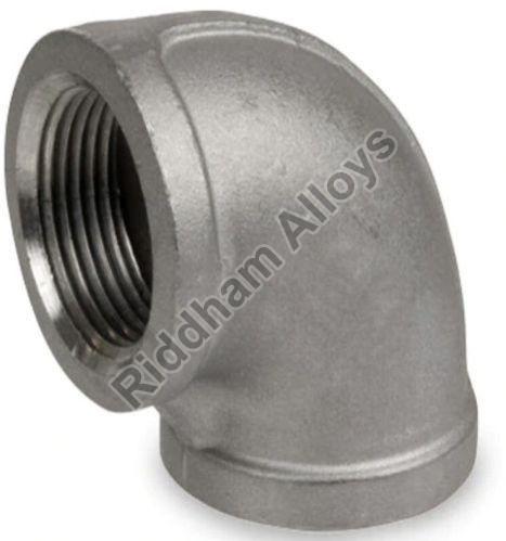 90 Degree Stainless Steel Screwed Elbow