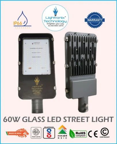 60 Watt Glass LED Street Light