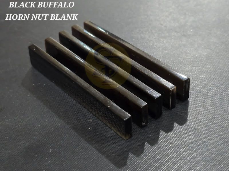 Black Buffalo Horn Blanks