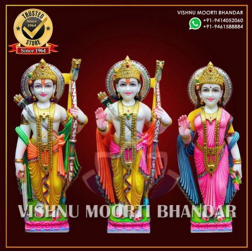 Marble Ram Darbar Murti