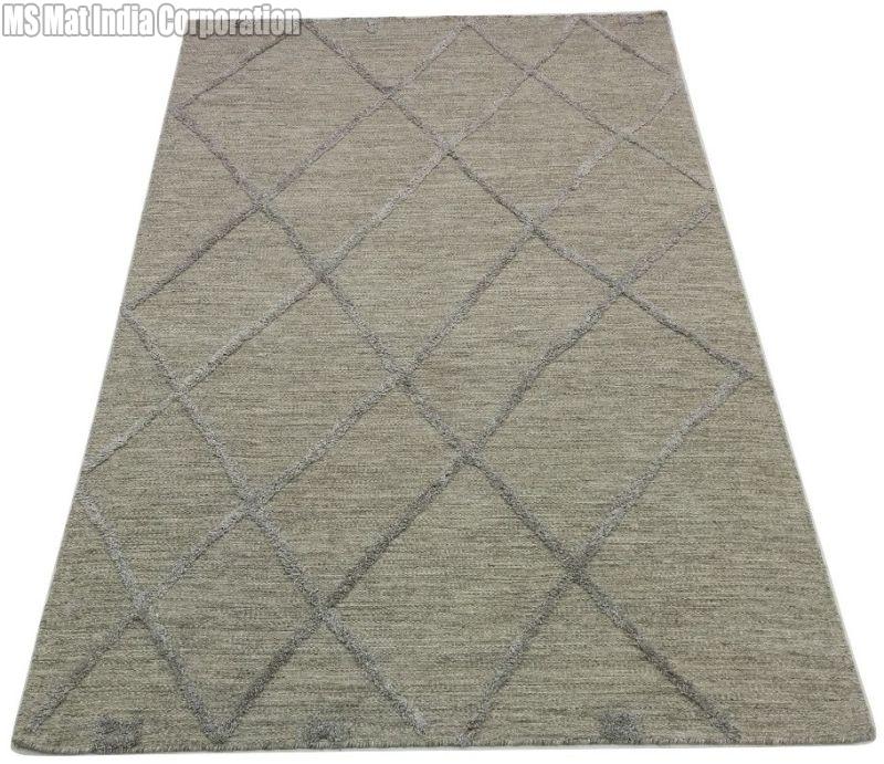 Multicolor Hand Knotted Woolen Carpets