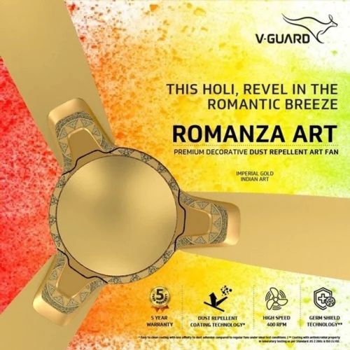 1200 Mm V Guard Romanza Art Ceiling Fan