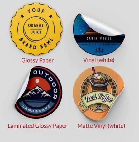 Polyester Round Security Void Labels