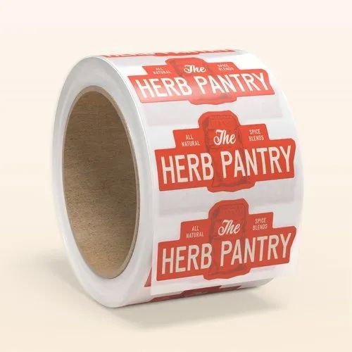 Printed Polyethylene Label Sticker
