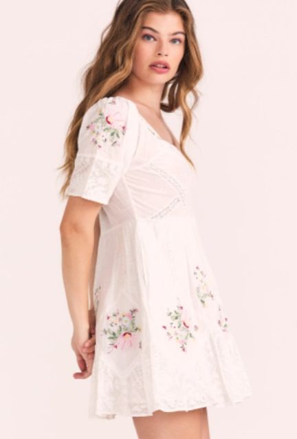 100% Cotton Embroidery Top