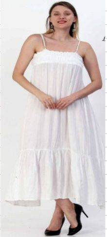 100% Cotton  Women Dress