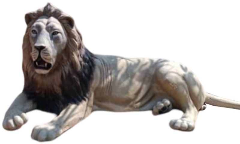 Fiber Lion Statue