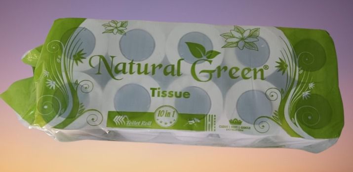 Natural Green Toilet Roll 10 in 1