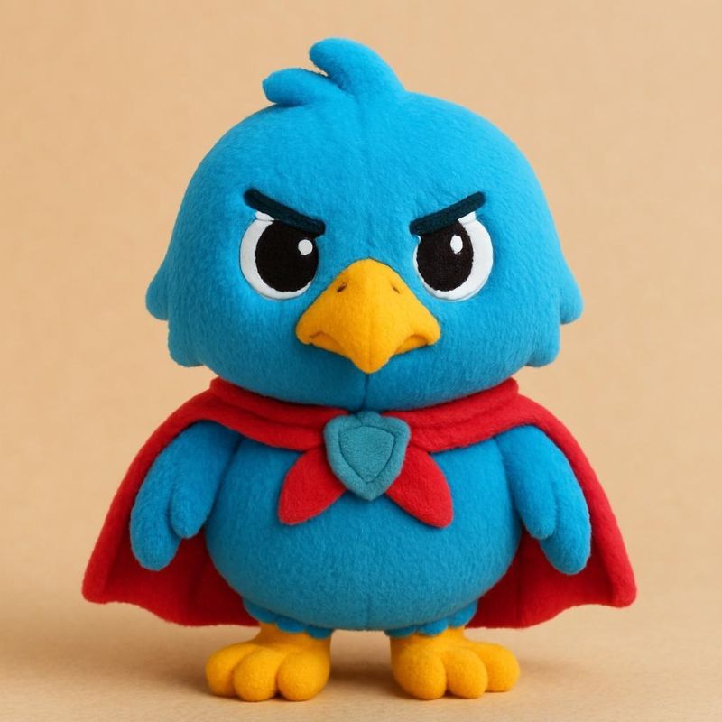 Blue Falcon Soft Toy
