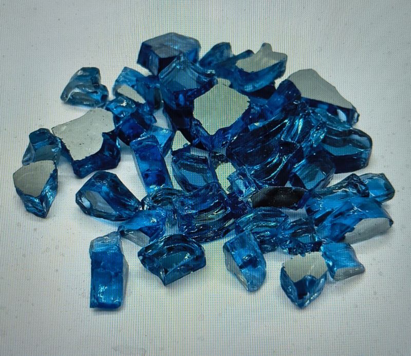 Fire Pit Block Glass